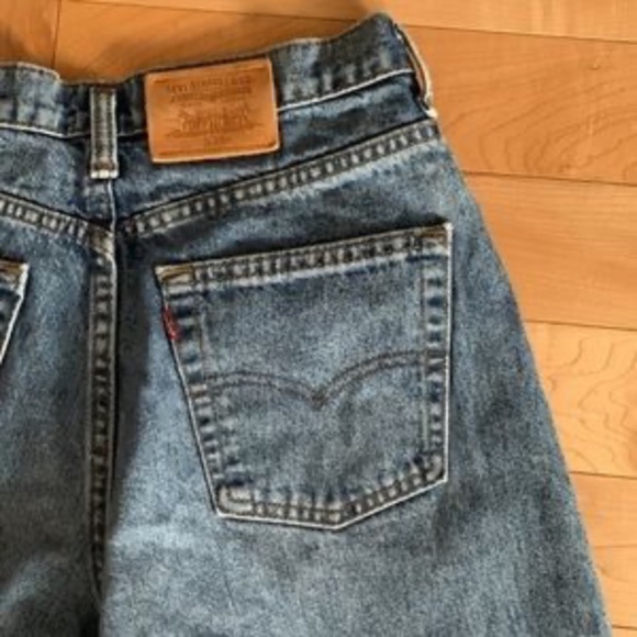 Levi's Blue straight Leg Jeans - Picture 4 of 9